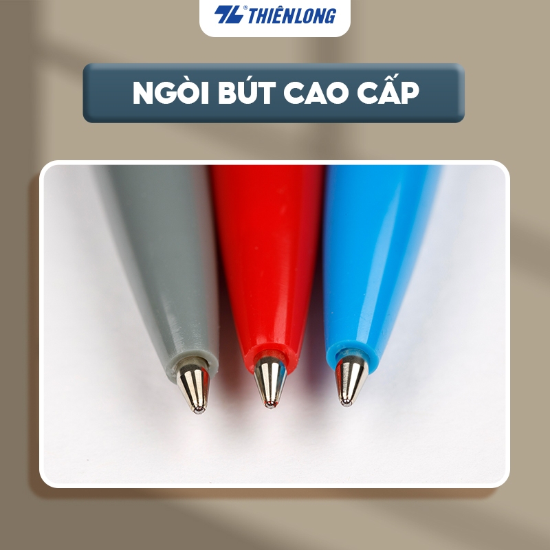 (Hộp 20 Cây) Bút Bi Thiên Long TL-08 Ngòi 0.8mm