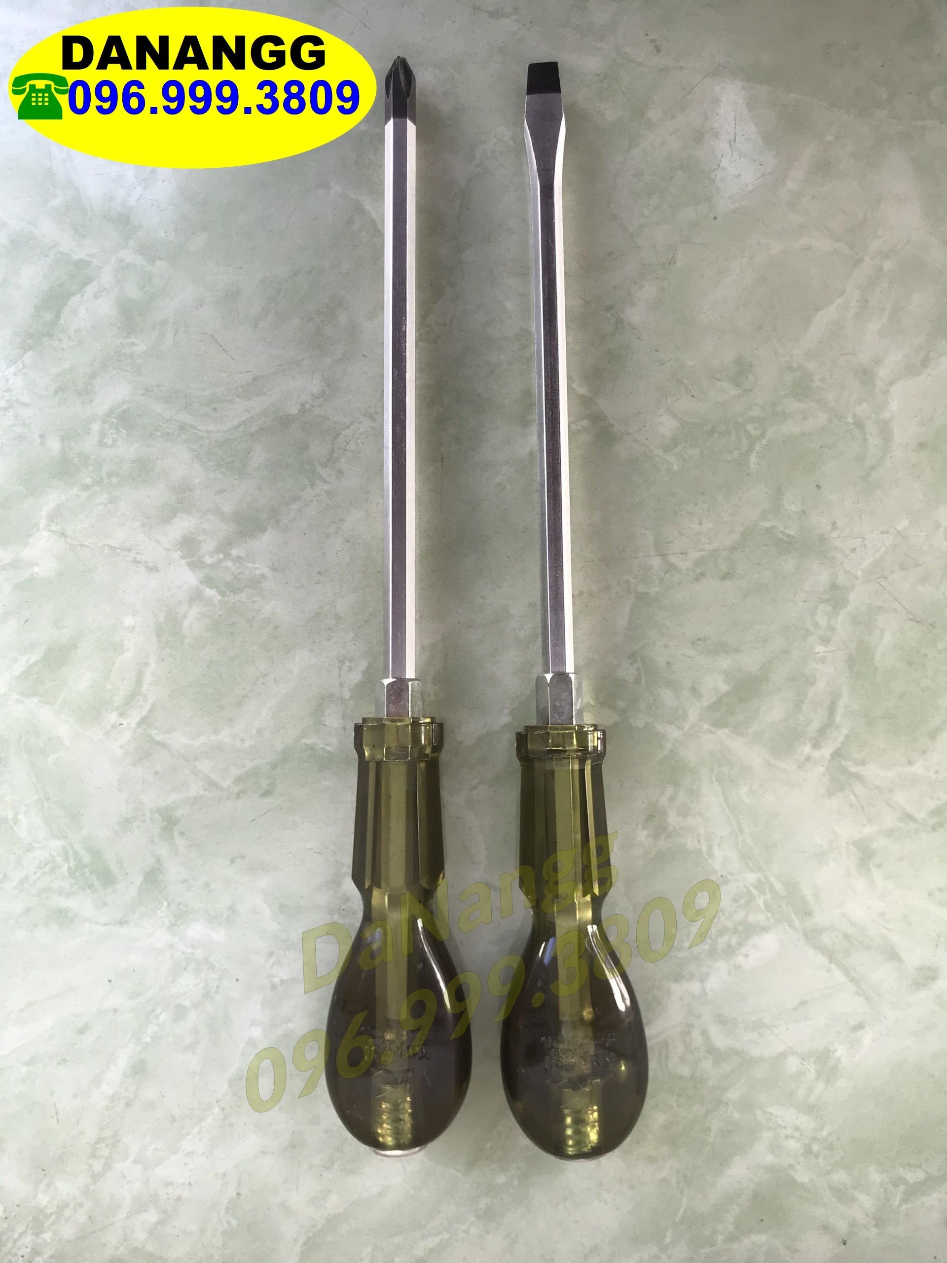 Bộ 2 cây tô vít đóng pi 8 dài 200mm