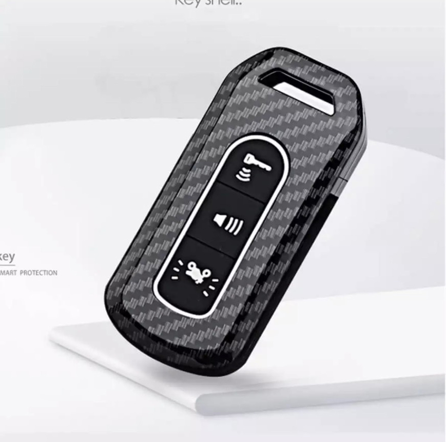 Bọc Chìa Khóa Smartkey SH, SH MODE Ốp Carbon 3 Nút Hon 14