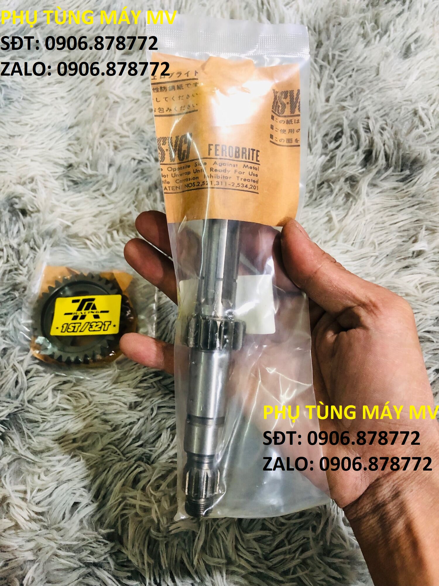 Bộ cốt số 1 đấu TA size 13.30/13.31/13.32 cho xe Ex150