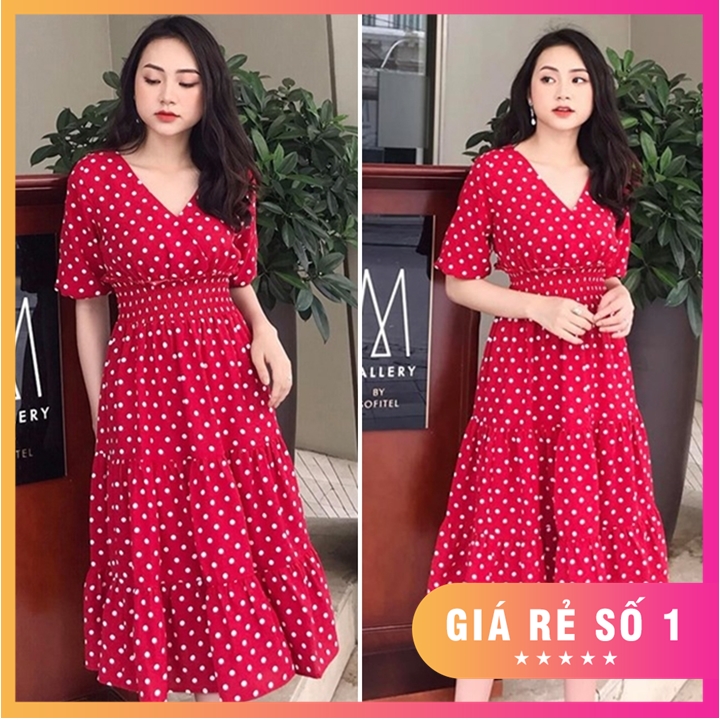 [HCM]ĐẦM CHẤM BI NỔI BẬT B280