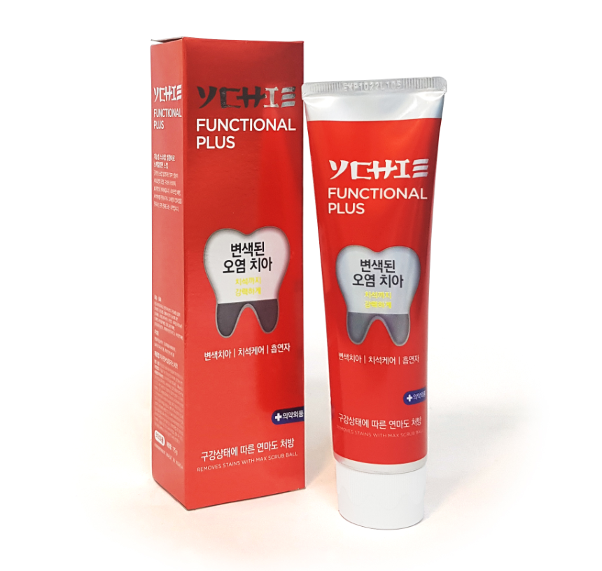 [BÁN CHẠY] Kem đánh răng Hàn Quốc YCHIE FUNCTIONAL PLUS ngừa sâu răng ố màu