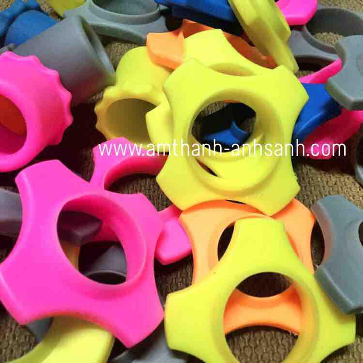 Combo vòng chống lăn micro, 2 vòng 2 chụp đuôi micro, vòng chống lăn mic