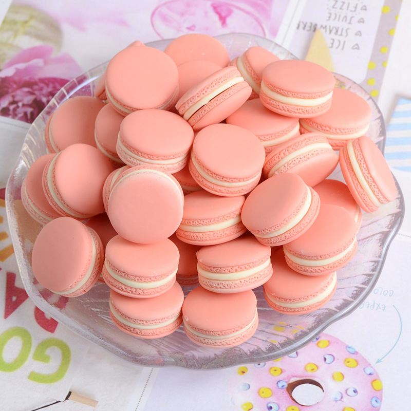 Combo 2 Charm Slime Squishy Bánh quy nhân kem nhiều màu