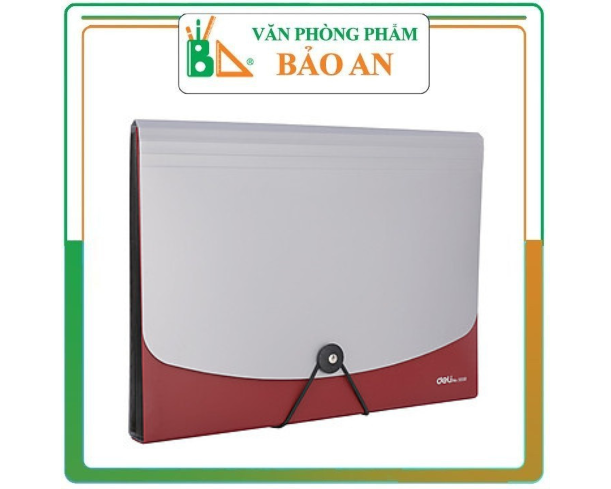 Cặp Tài Liệu 12 Ngăn Deli 5558, có nhiều màu lựa chọn,giao màu ngẫu nhiên,Cặp tài liệu nút bóng rất tiện dụng, thời trang và chắc chắn.