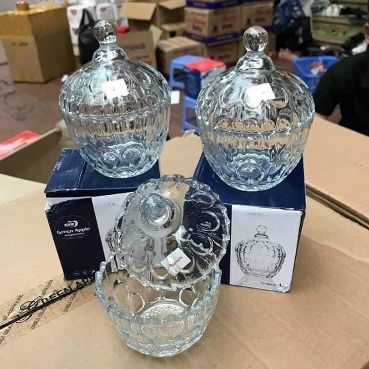 Hủ Thủy tinh đựng bánh kẹo mứt