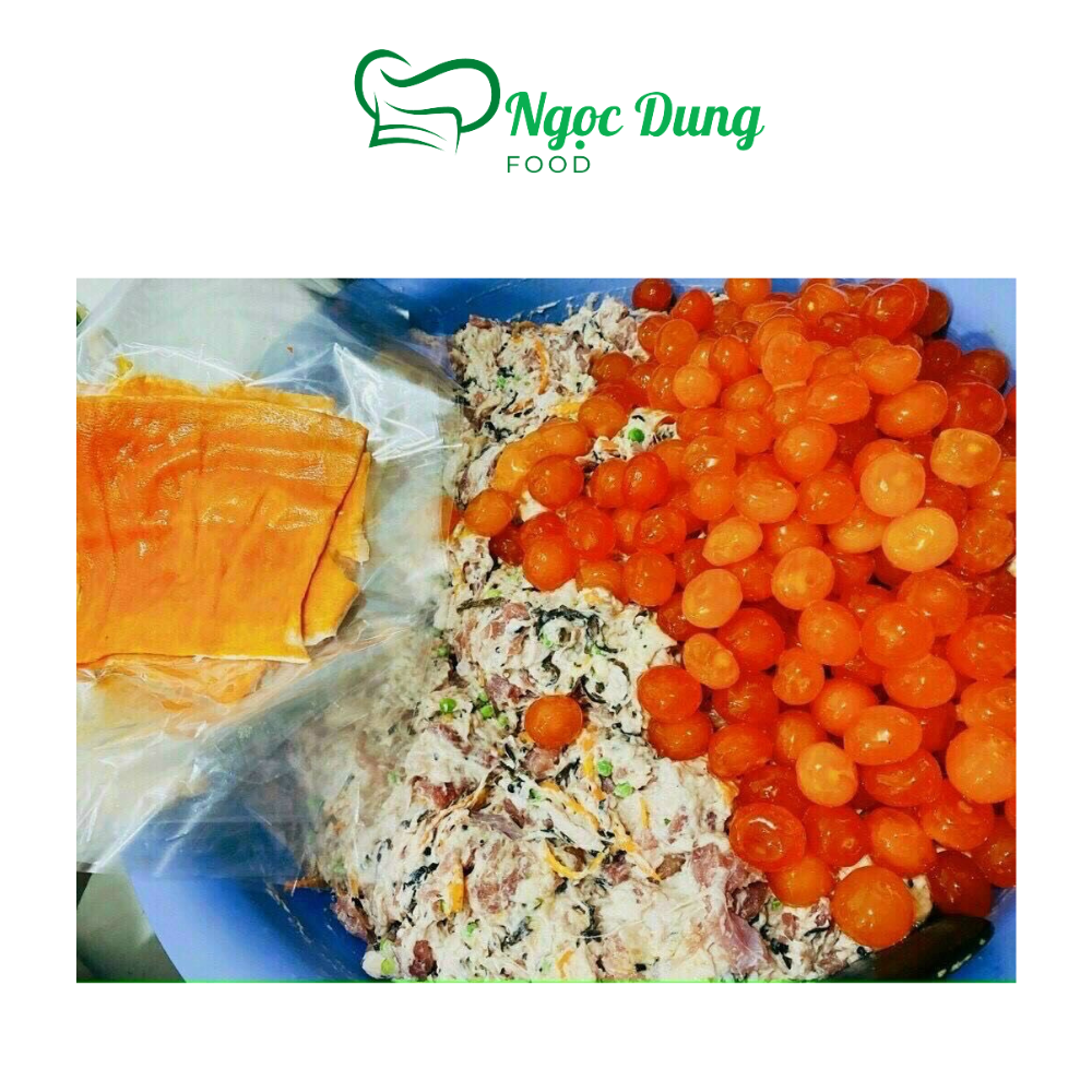 Jambon trứng muối. Chả da cam đòn 500g