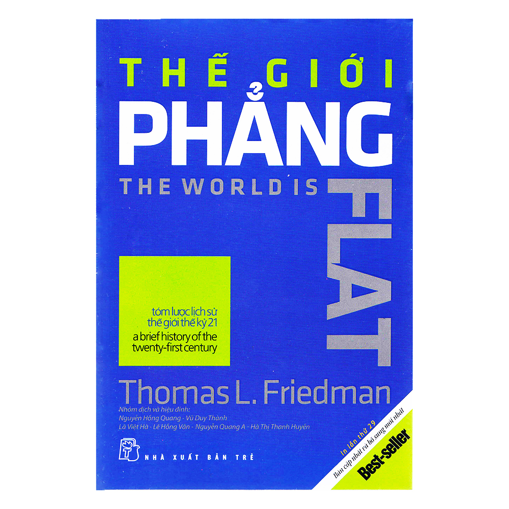 Sách - Thế Giới Phẳng (Tái Bản 2018) - NXB Trẻ