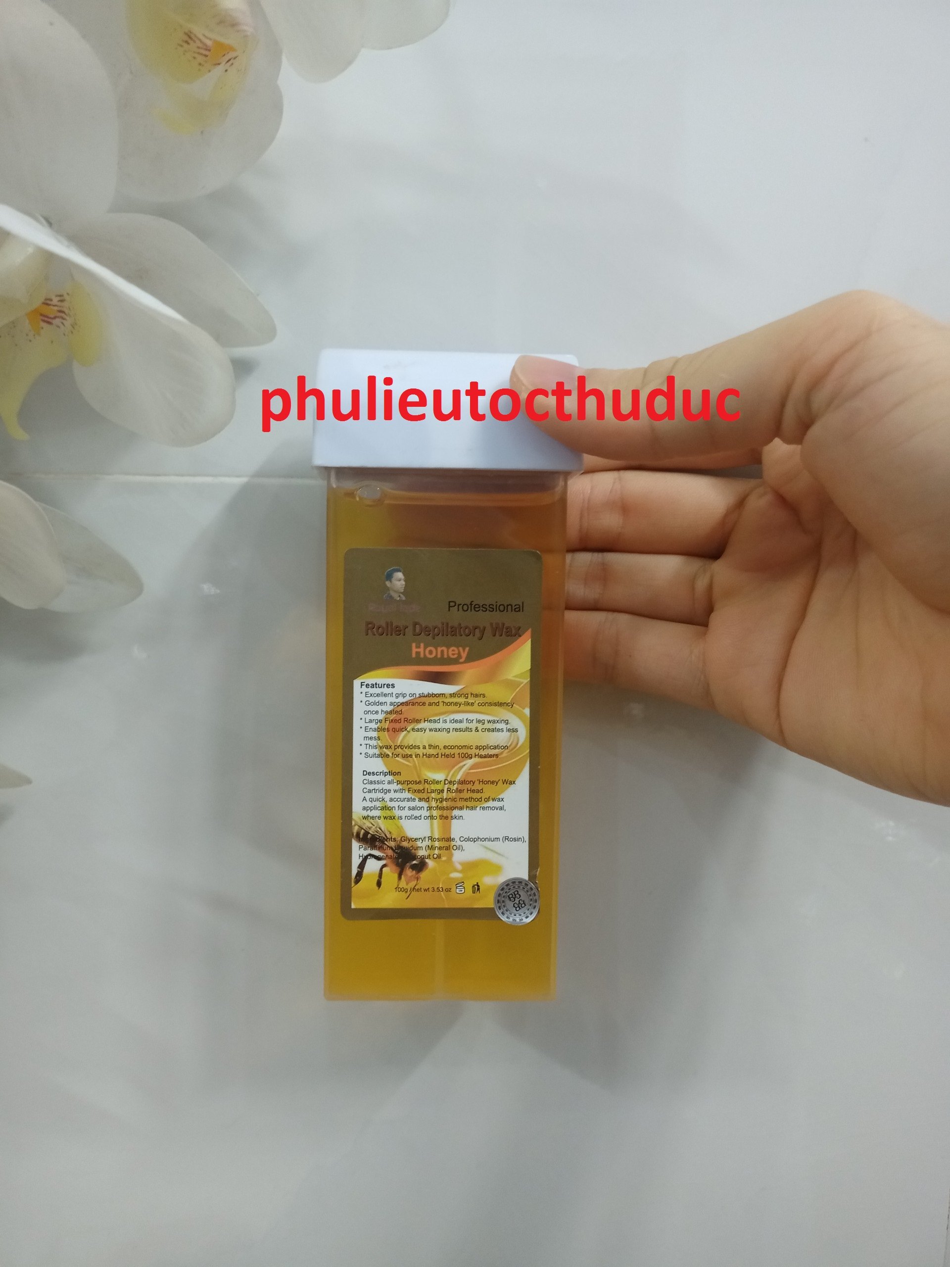 Gel wax lông lạnh kiểu lăng mật ong có khối lượng 100gram