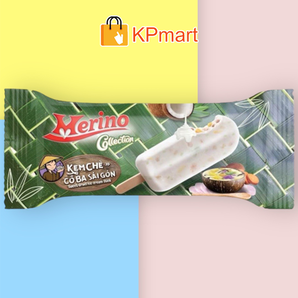 (GIAO HỎA TỐC HCM) Kem trái cây rừng xốt dâu Merino 52g