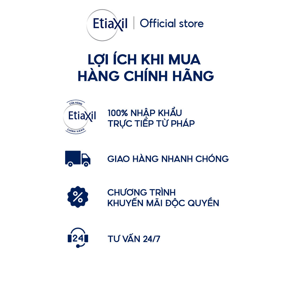 Lăn khử mùi Etiaxil men 50ml