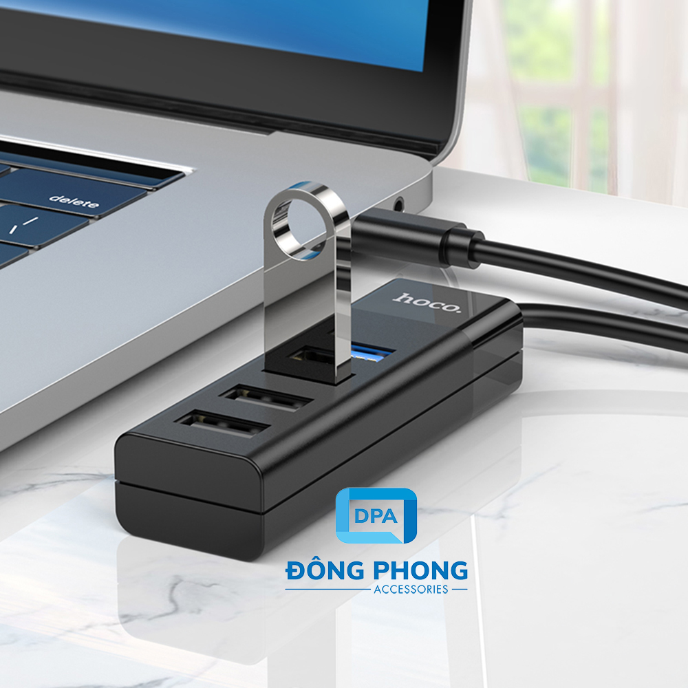 Bộ Chia Cổng USB 2.0, USB 3.0 Hoco HB25 Chính Hãng
