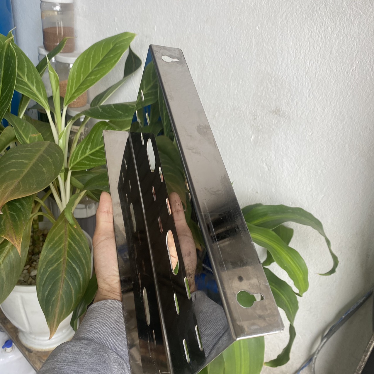 Giá treo 3 cốc lọc 10 inch