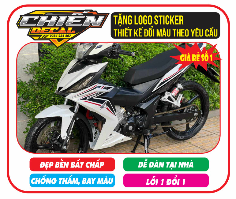 Tem rời winner V1 mẫu zin trắng đen
