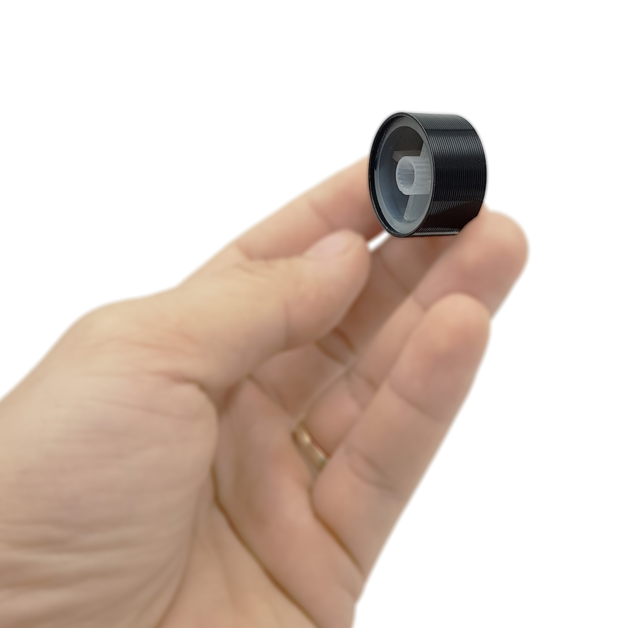 Núm vặn Volume Biến trở 26x14mm trục răng 6mm