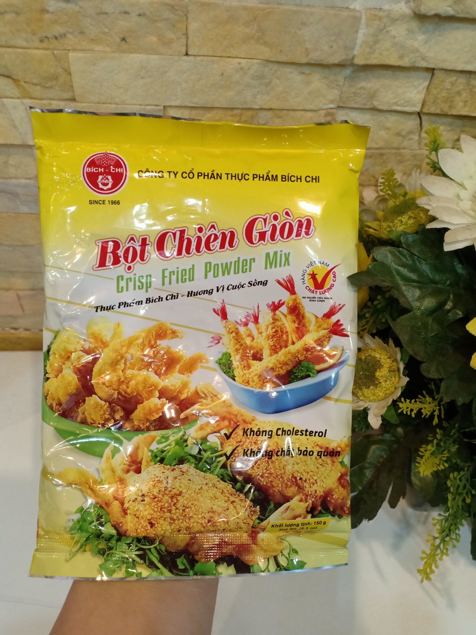 BỘT CHIÊN GIÒN BÍCH CHI (CHAY MẶN ĐỀU DÙNG ĐƯỢC)