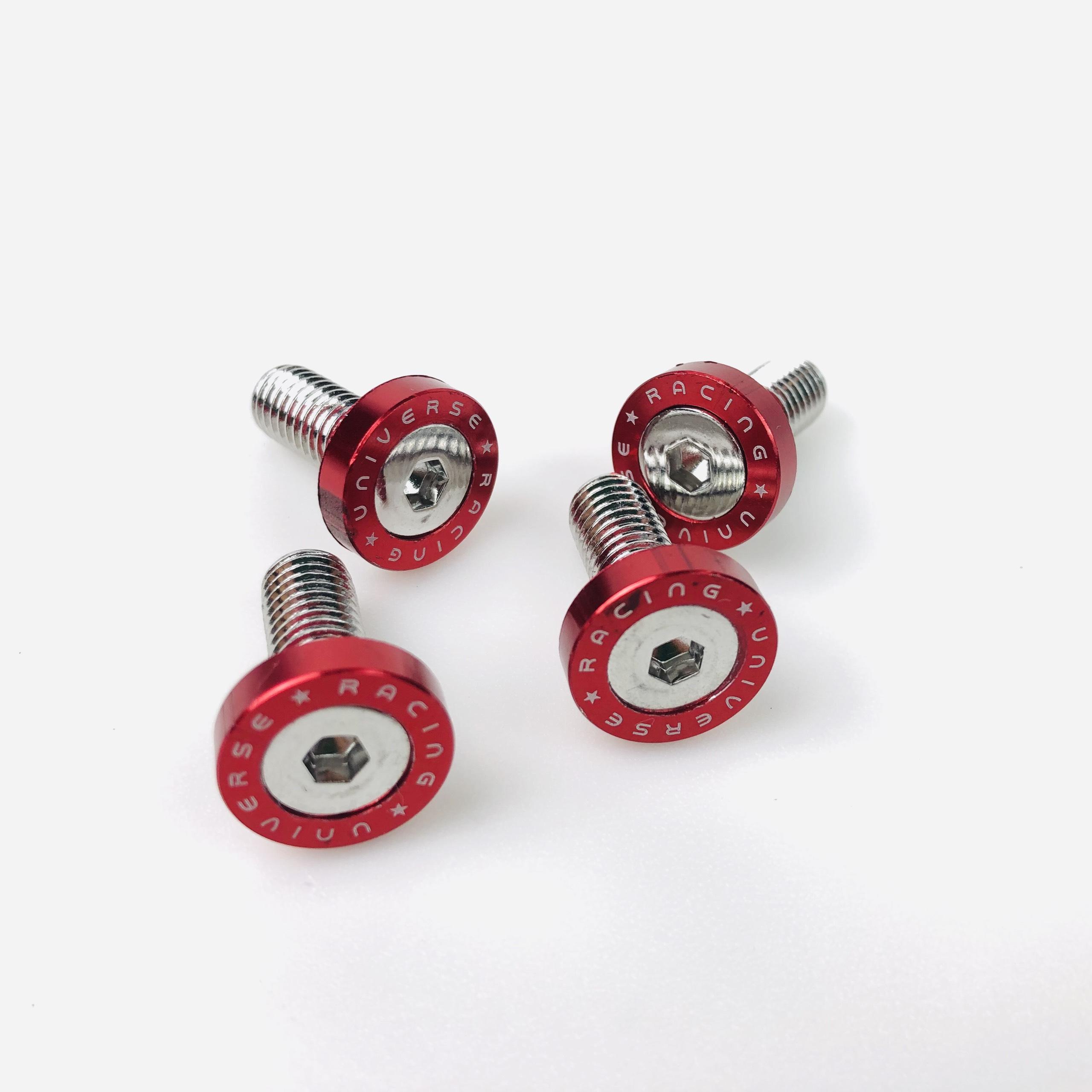 [HCM]COMBO 4 ốc đĩa kiểu nhập Thái Lan mẫu mới nhất dùng cho tất cả các dòng xe sử dụng thăng đĩa (màu đỏ)- Hoành Sơn