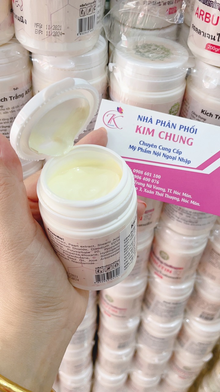 Kích trắng Arbutin Colagen chuẩn Thái