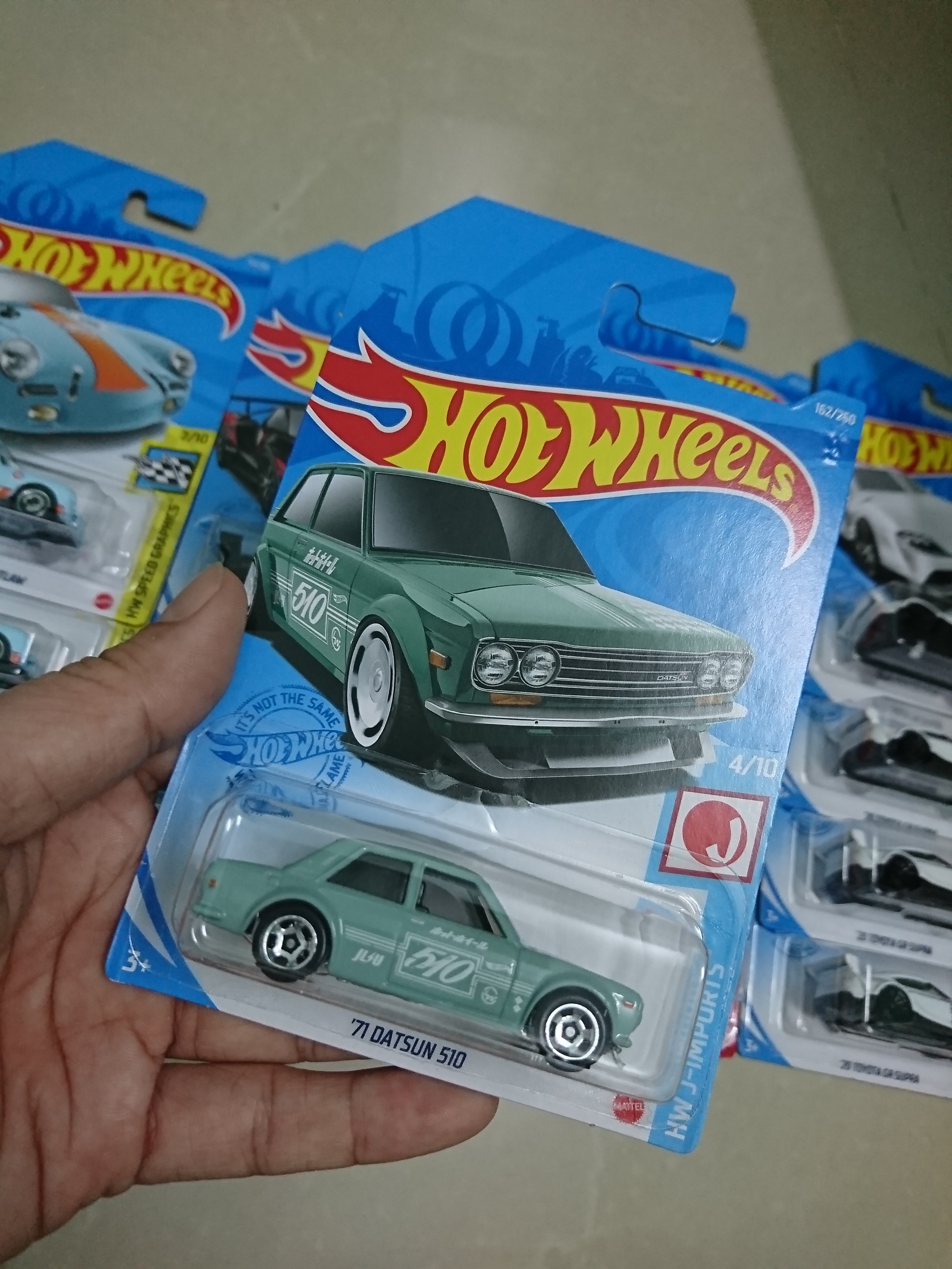 Xe Hotwheels 71 Datsun 510 (Mẫu 2021)