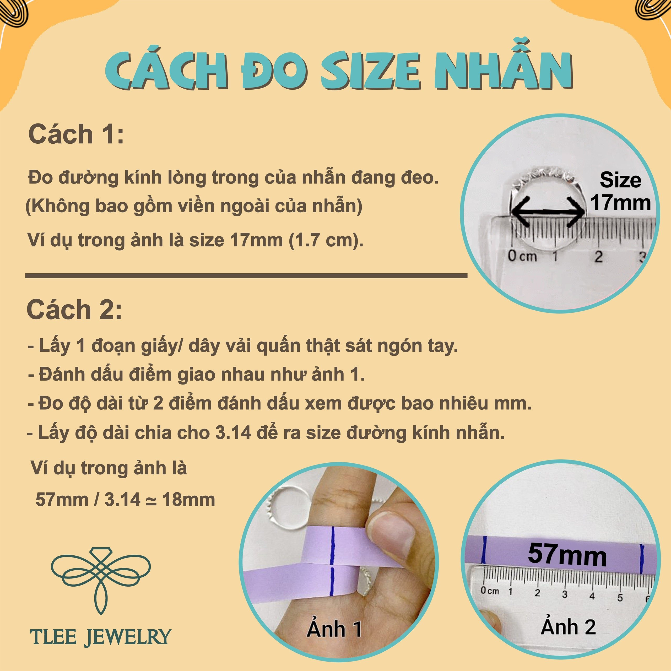 Nhẫn bạc Tlee, nhẫn tròn trơn basic cá tinh, đơn giản - TleeJewelry NN030