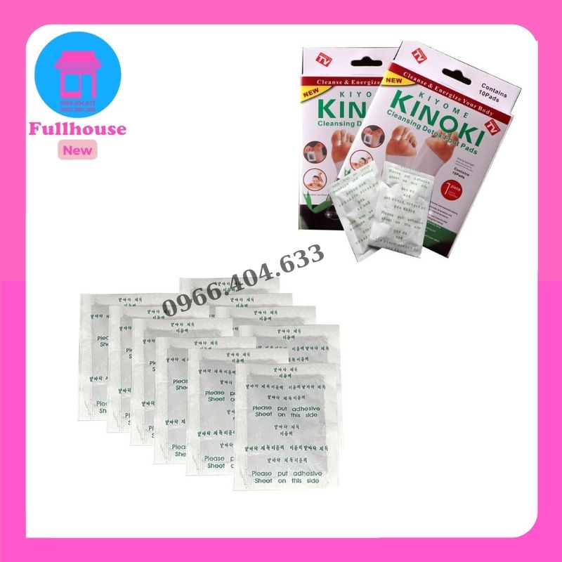 Dán chân thải độc nhật bản KiNoKi