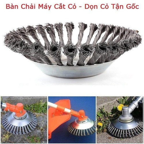 Bài chải cắt cỏ - lưỡi cắt cỏ bằng sợi thép