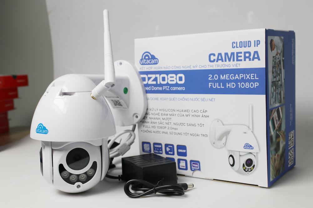 [TẶNG CÁP MẠNG 10M VÀ THẺ NHỚ 32G] CAMERA VITACAM DZ1080S