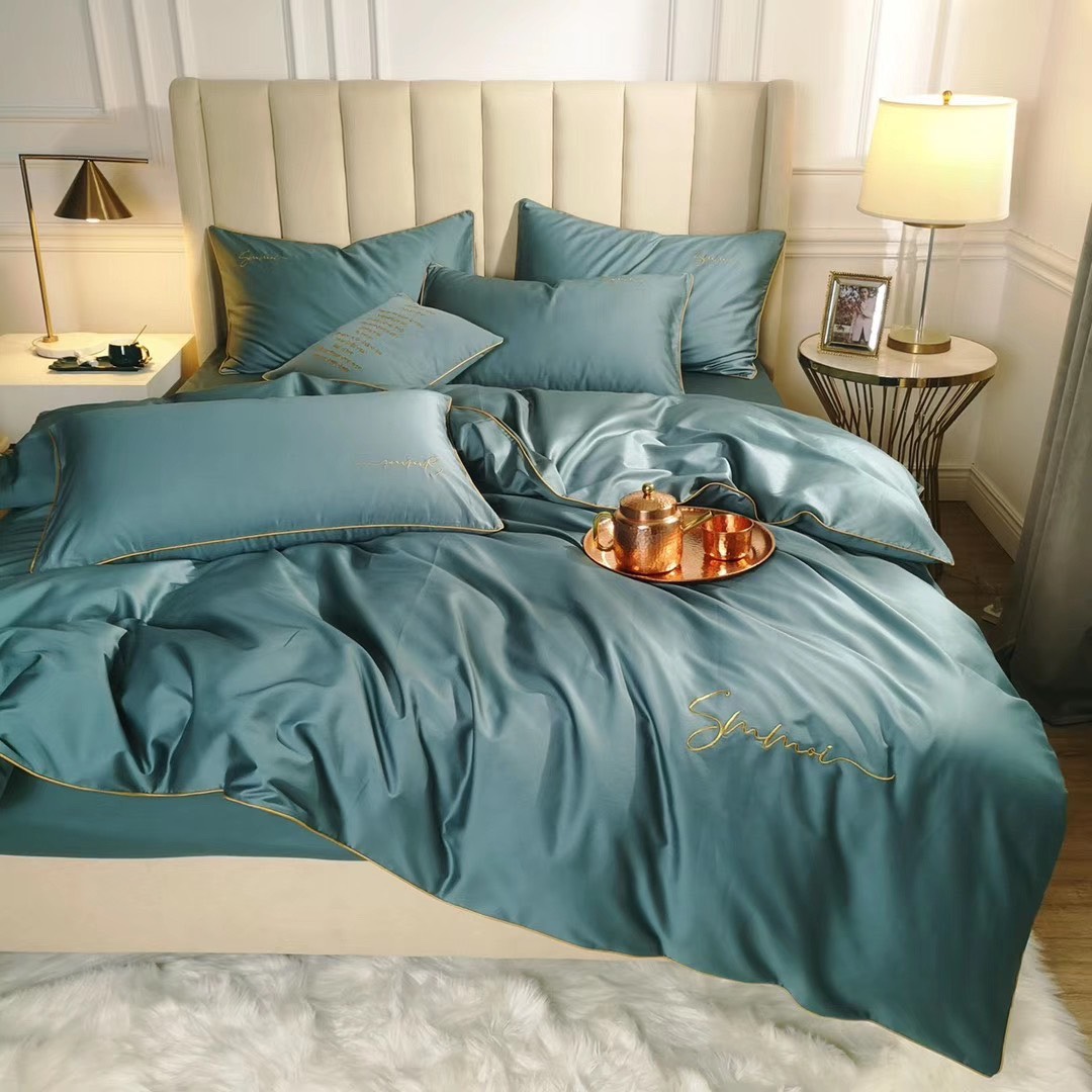 Bộ Chăn Ga Gối Lụa Tencel Sumoi Cao Cấp