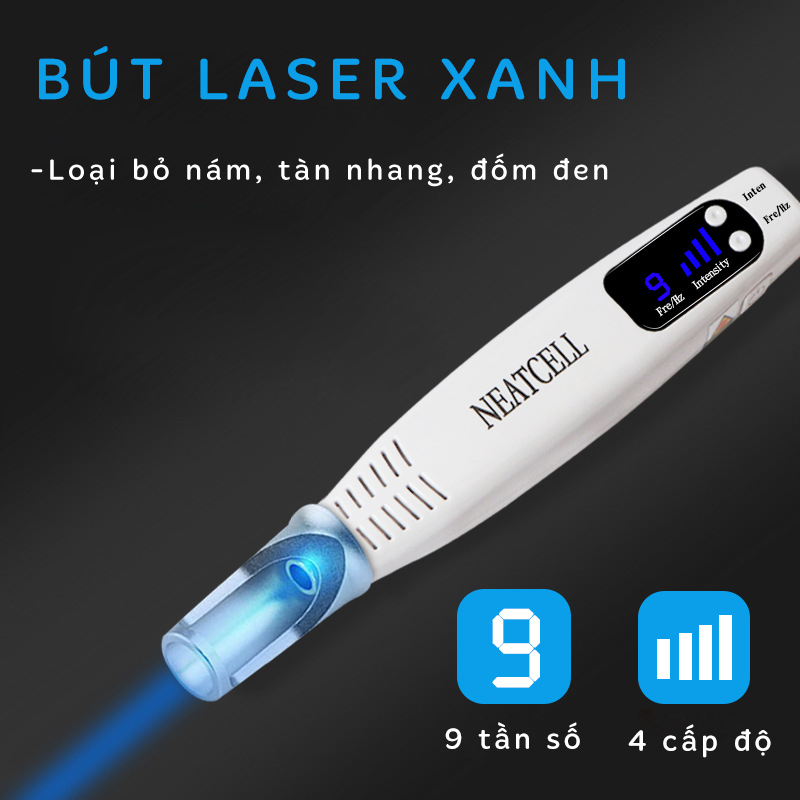 [HCM]Máy Xóa Xăm Tàn Nhan Chân Mày Laser Mini NEATCELL