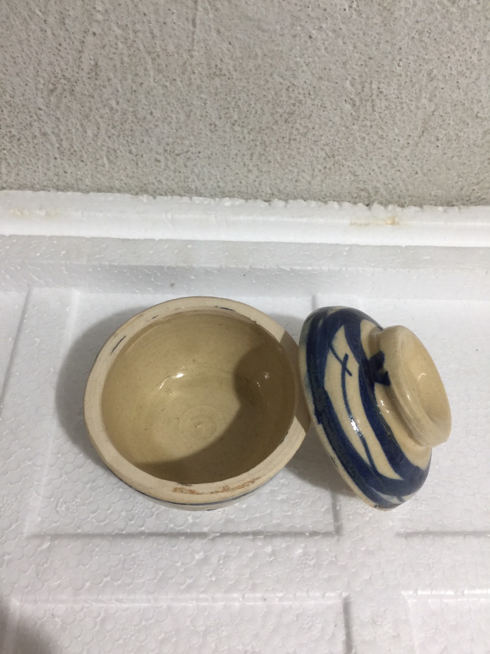 Thố sành, hủ đựng nhí 7 cm ( 5 thố )