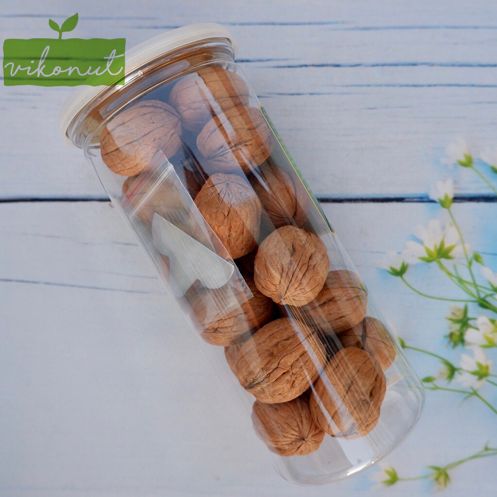 [HCM][VikoNut] Óc chó vàng Chandler Mỹ còn vỏ [500g 300g] -  Walnut