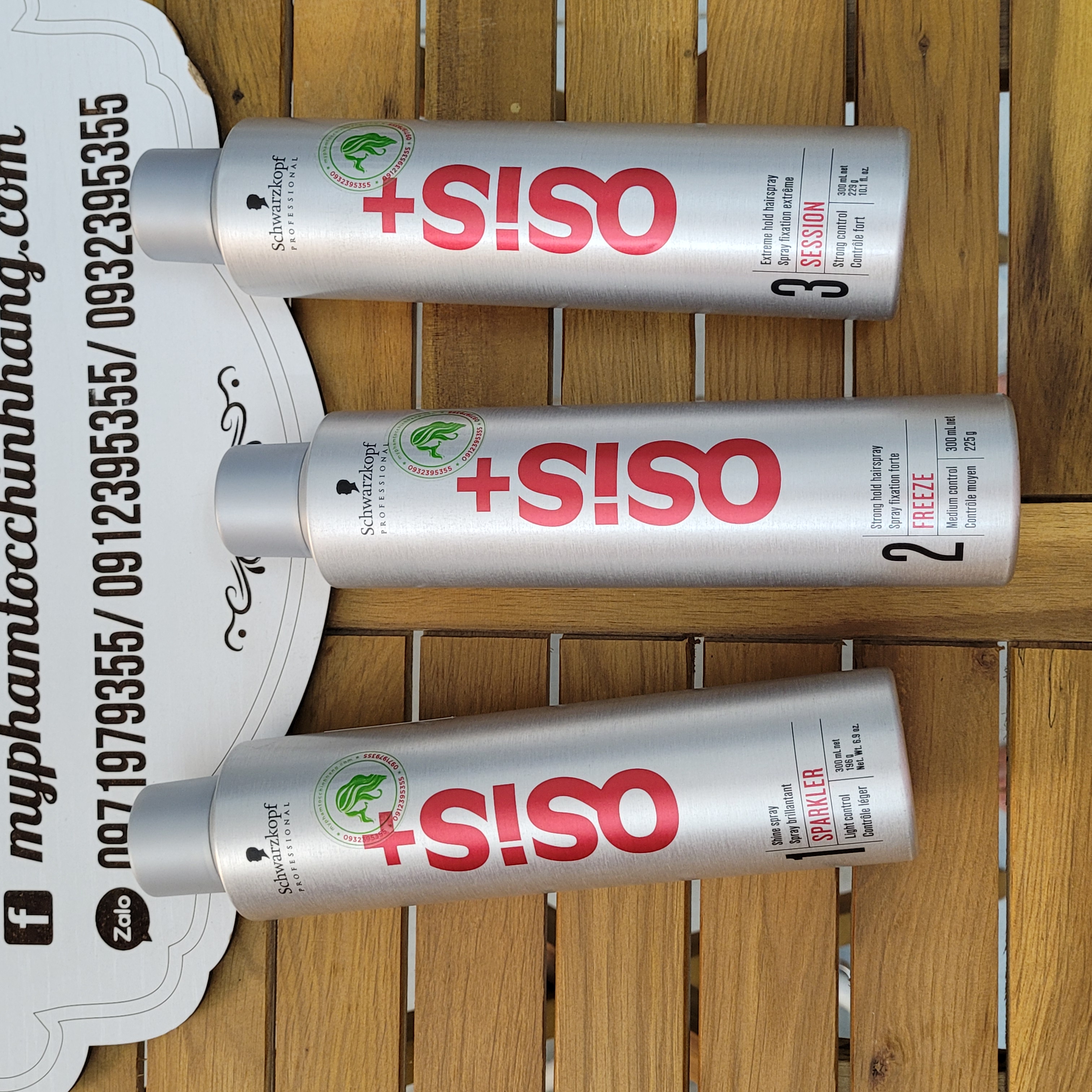 KEO XỊT GIỮ KIỂU TÓC OSIS+ 300ML