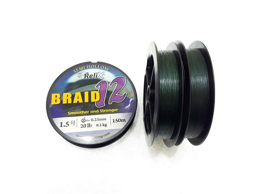 Dây dù relix braid 12 sợi 150 mét