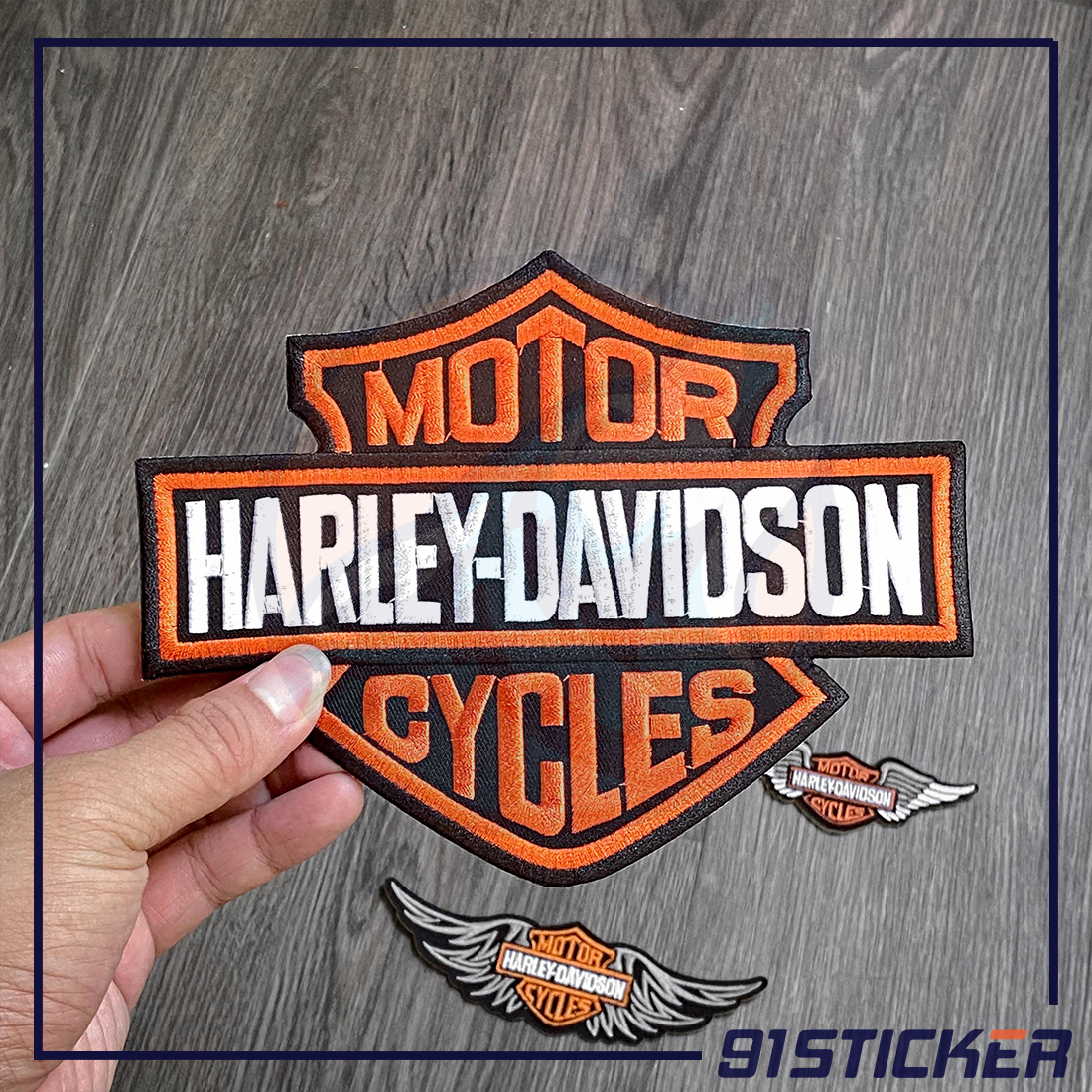 PATCH ủi áo HARLEY cho AE chơi hệ BIKER, MOTOR nhóm 1