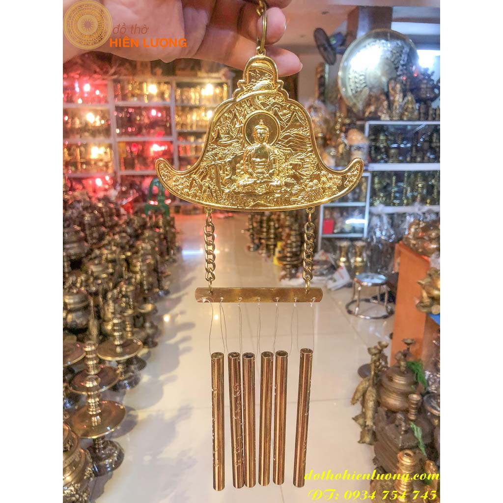 Buddha six tubes wind chimes
