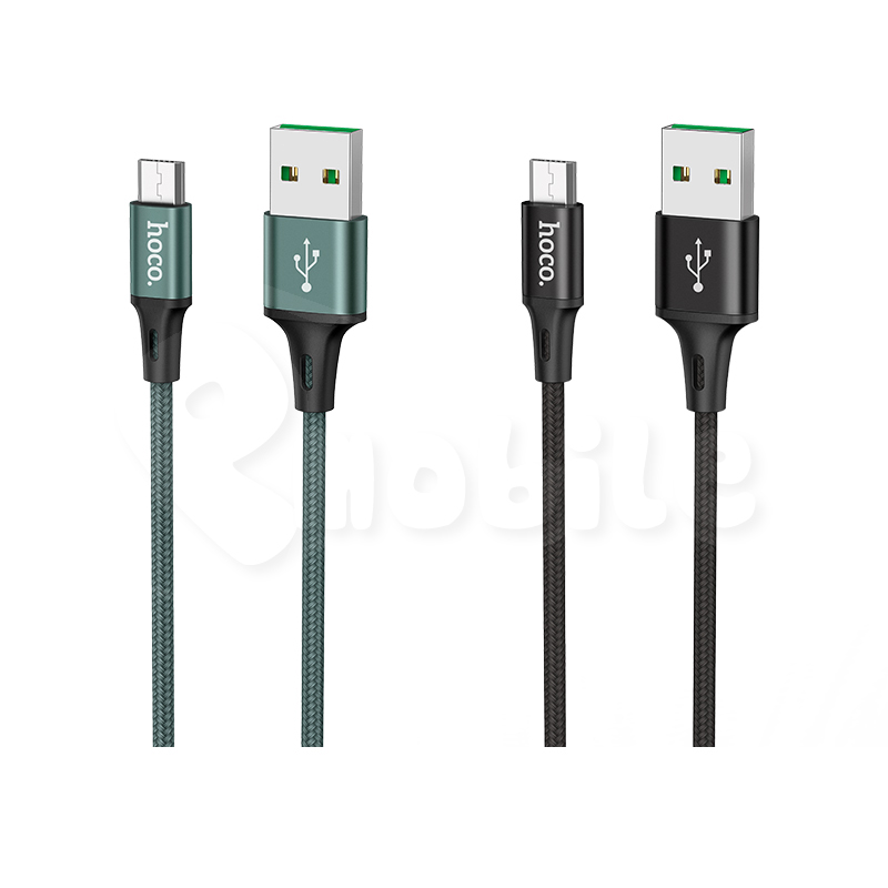 Cáp sạc nhanh Hoco DU10 dành cho điện thoại Android, jack Micro USB chiều dài 1m, 2m