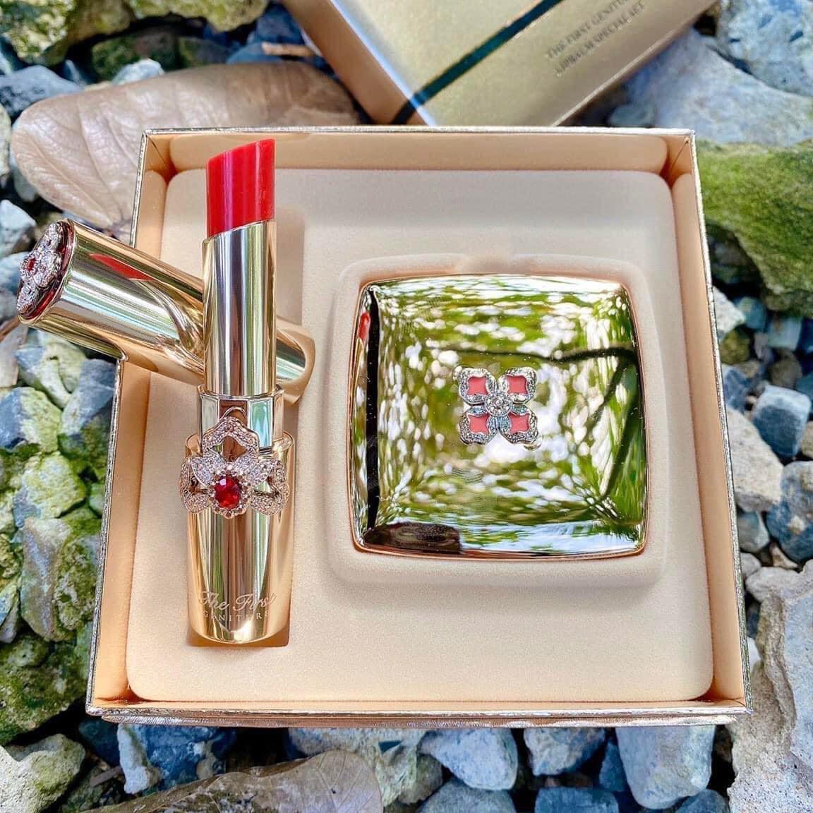 Set Son Dưỡng Môi OHUI The First Geniture Lip Balm Special Set