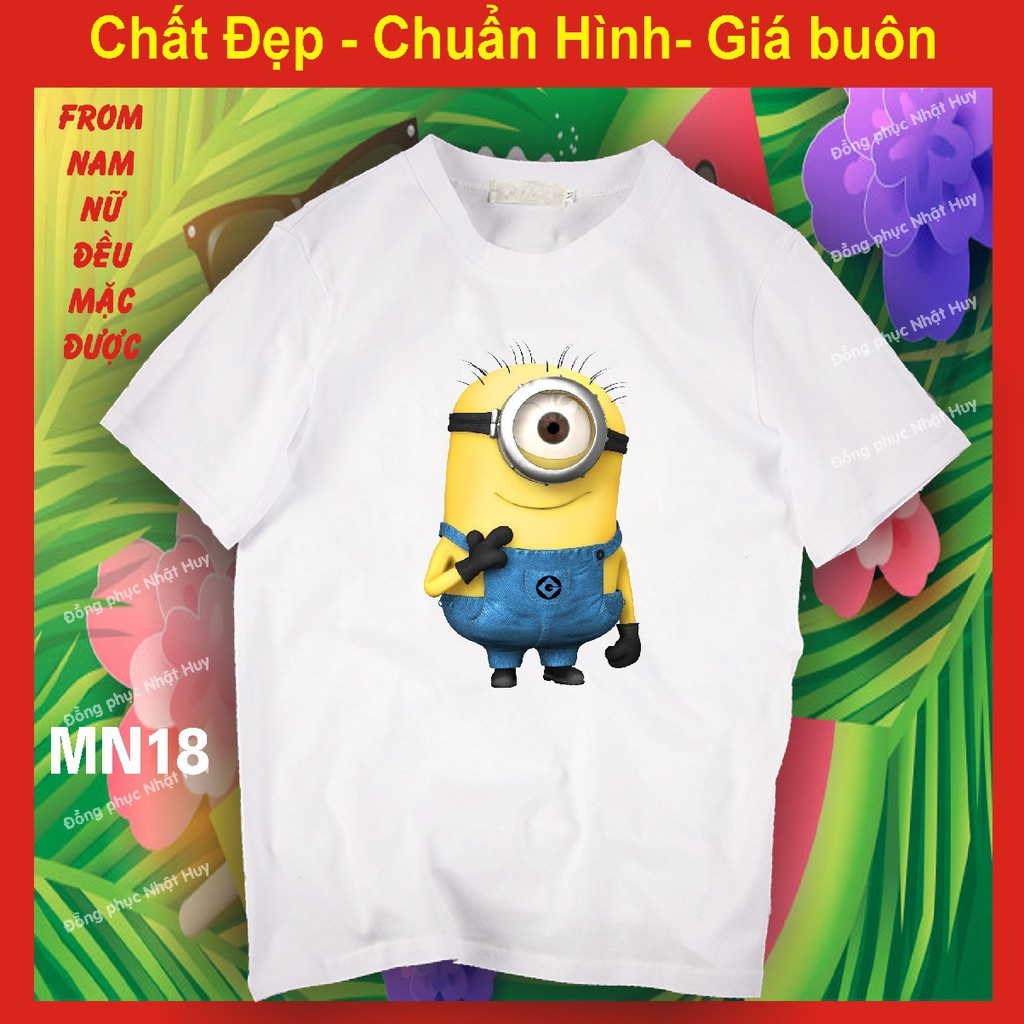 áo thun minion đẹp 15,cao cấp, bao đổi trả