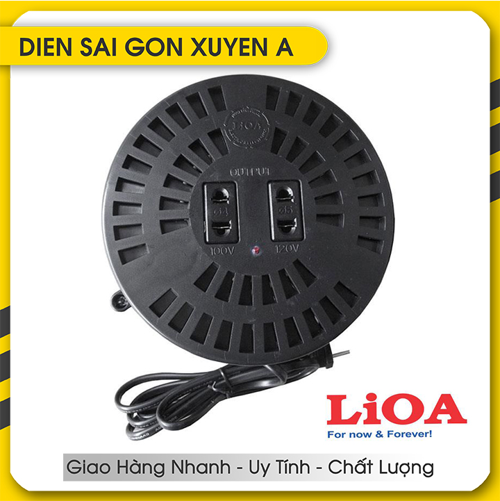 Biến áp LIOA 2000VA đổi nguồn 220V ra 100V-120V