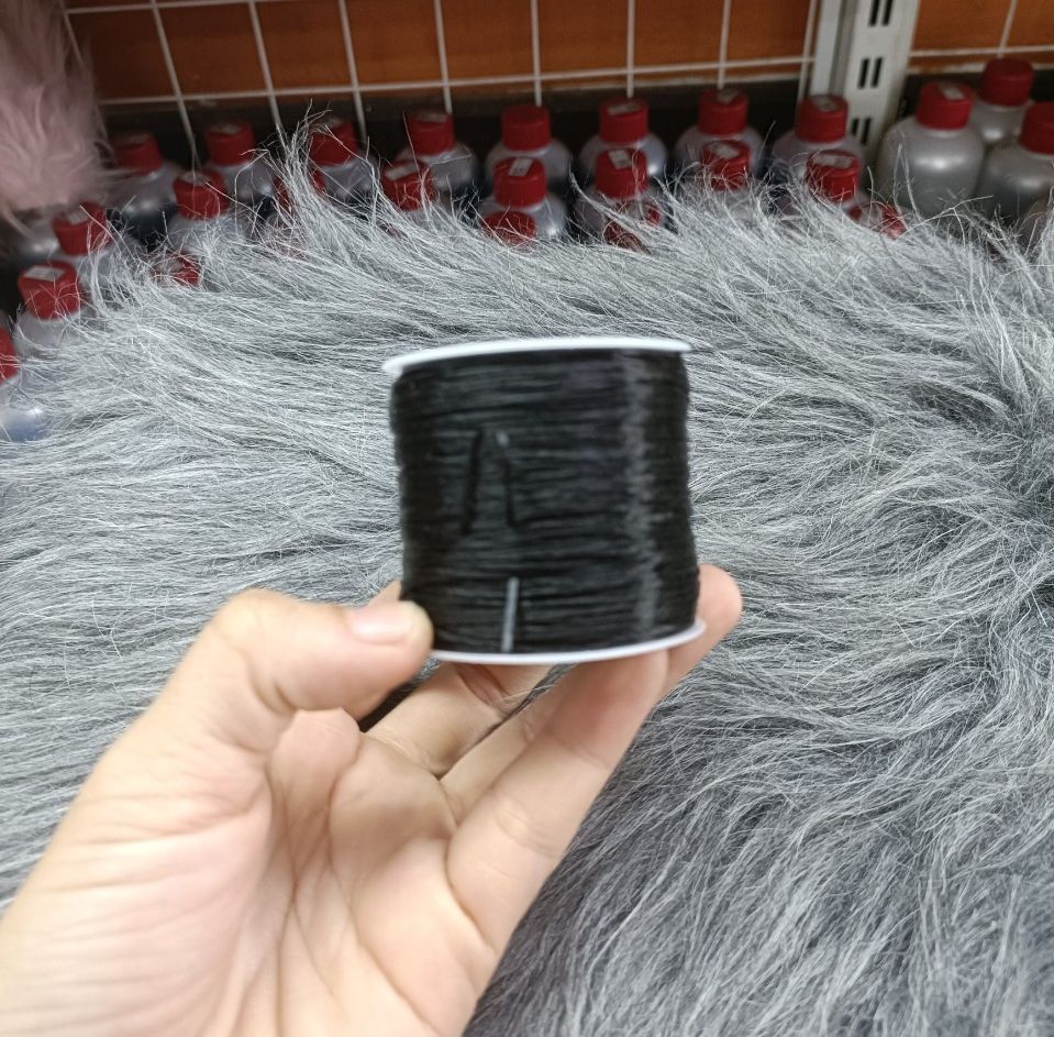 Chỉ nối tóc cao cấp cuộn dày, bền dai có nâu và đen