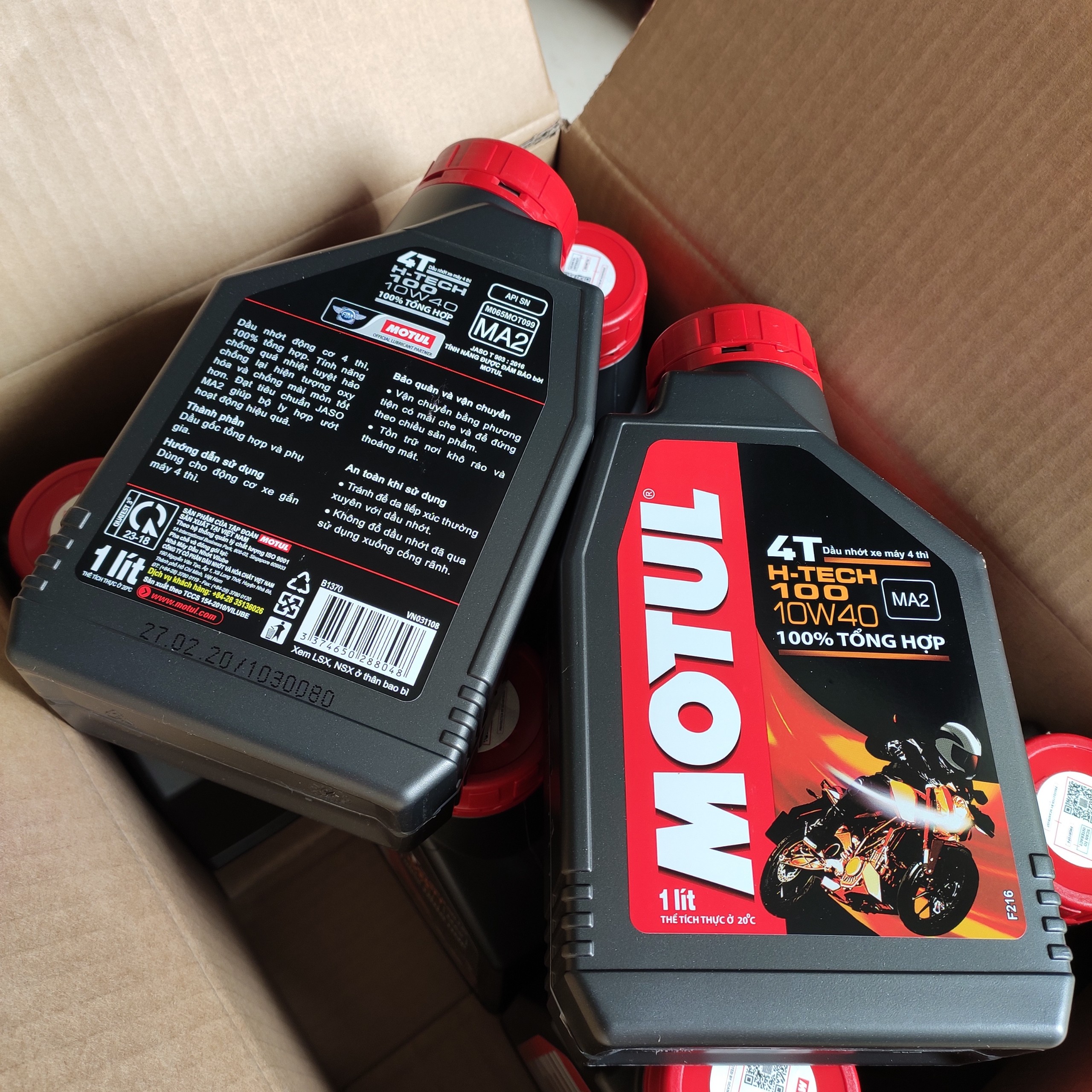 Nhớt Motul HTech 100 10w40