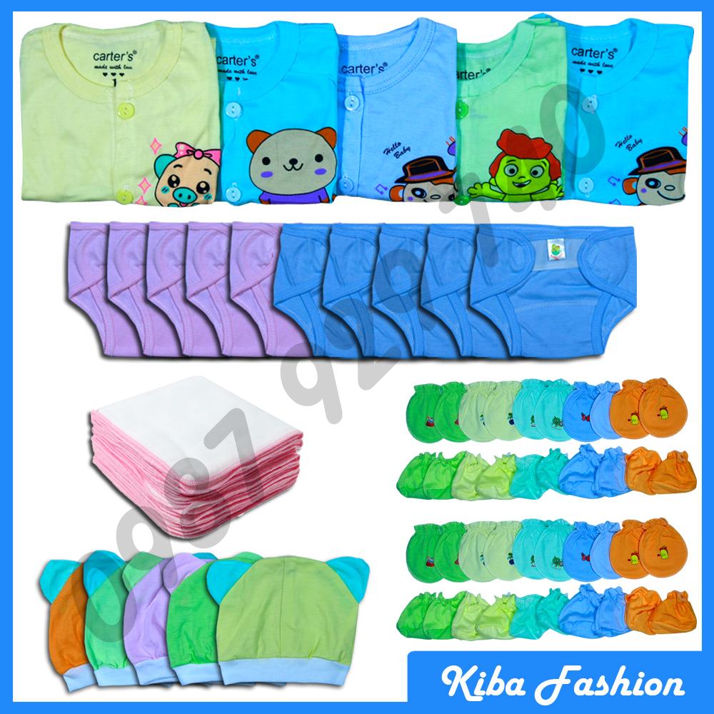 Combo 50 món đồ dùng cho bé sơ sinh từ 2-8kg 50admkf - kiba fashion