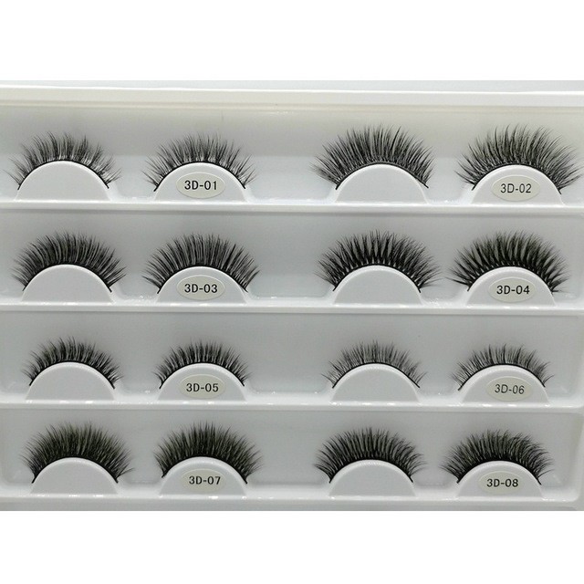 [HCM]Mi giả lông chồn 3D - Mi Chồn 3PCS 1 bộ 3 cặp cao cấp