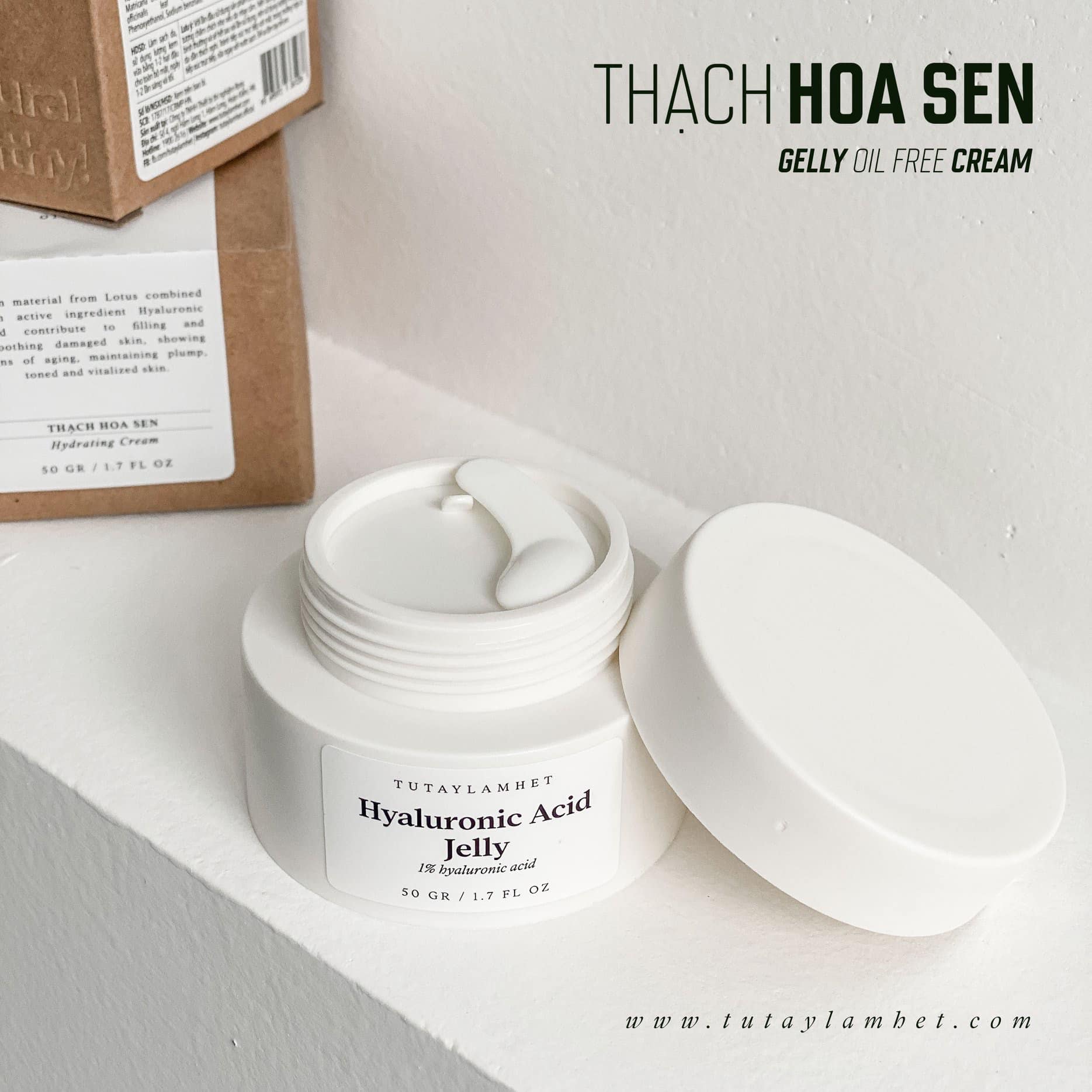 KEM DƯỠNG THẠCH HOA SEN