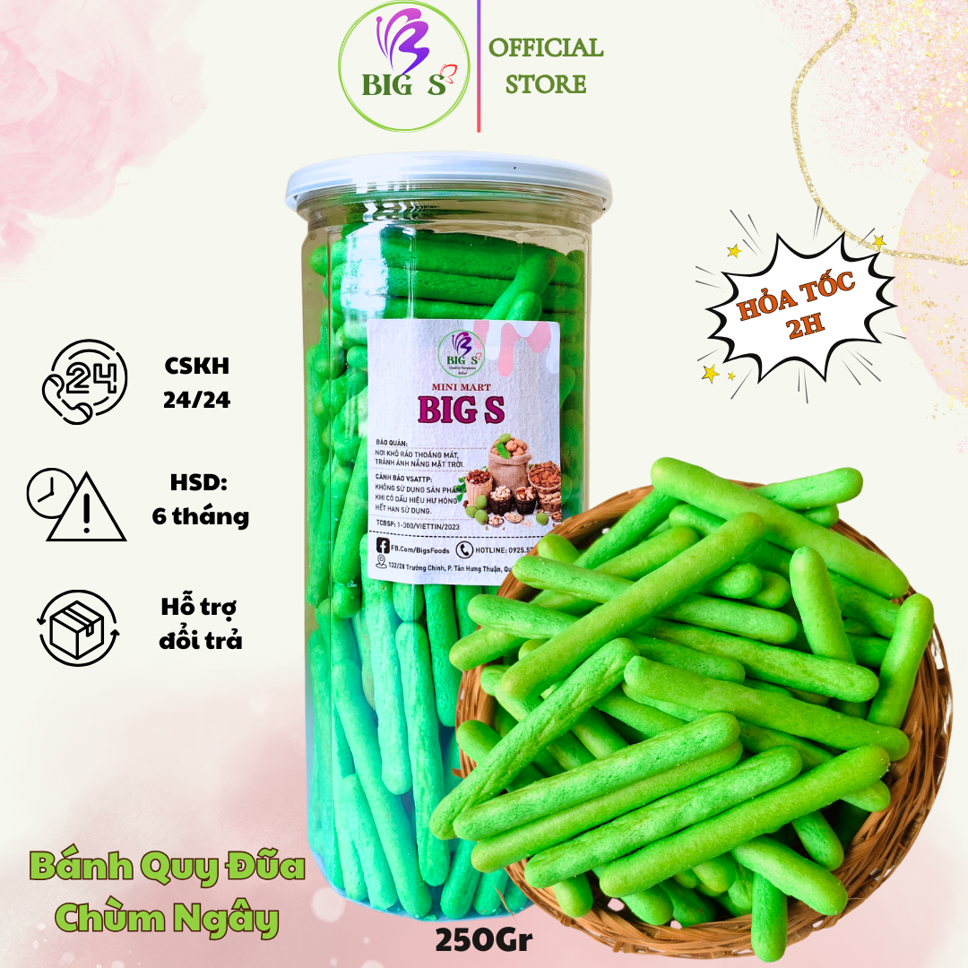 250Gr BÁNH QUY ĐŨA MẶN | BIGS