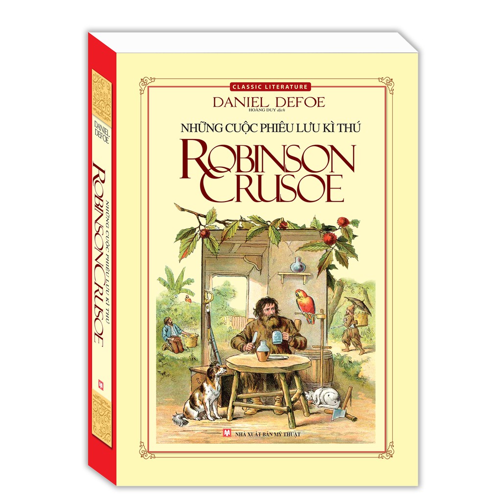 Sách - Những cuộc phiêu lưu kì thú Robinson Crusoe