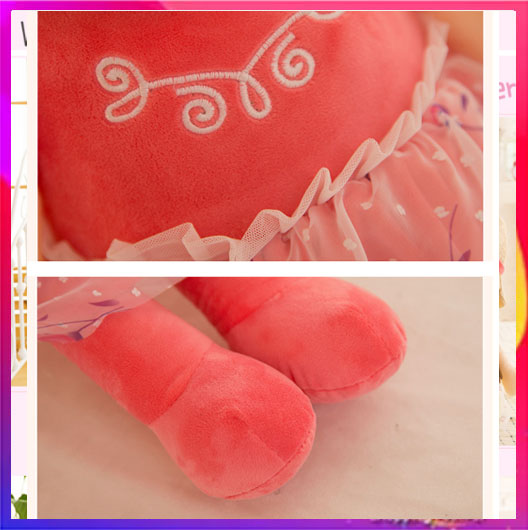 Búp bê nhồi bông siêu dễ thương cao 45cm