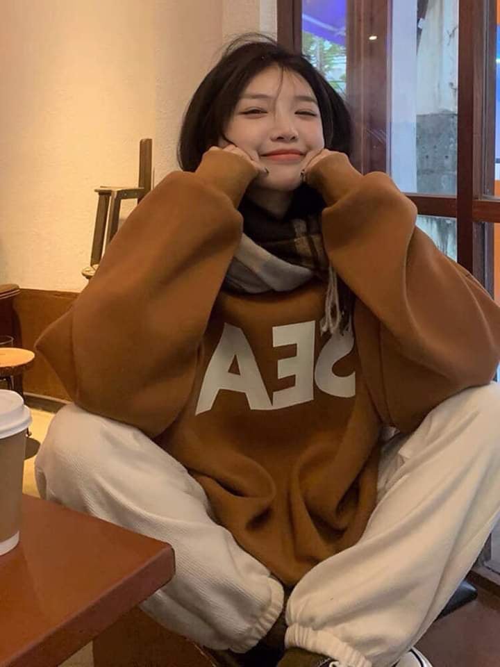 Áo nỉ sweater in chữ SEA (trọng lượng từ 40kg đến 70kg )