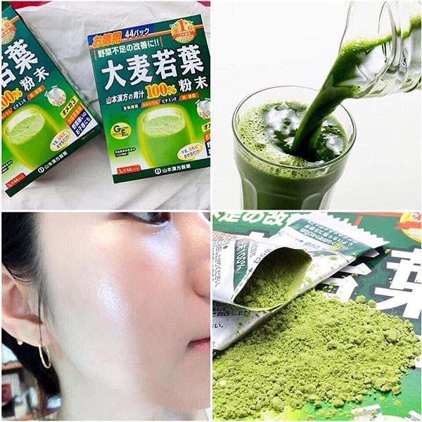 Bột Mầm Lúa Mạch Non Grass Barley nội địa Nhật Bản