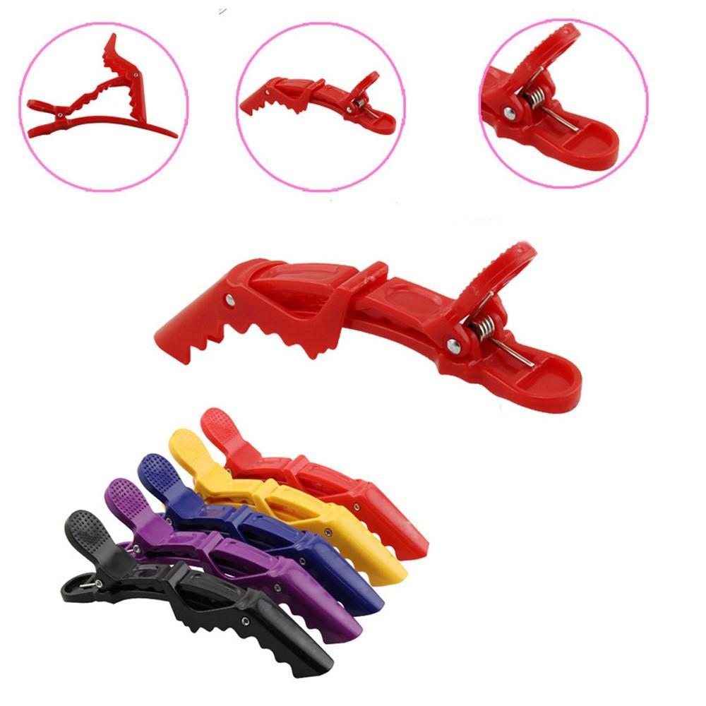 Kẹp nhựa cắt tóc cá sấu (Bộ 10 cái)